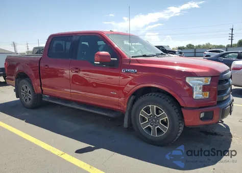 2015 Ford F150 Supercrew из США, поврежденный, VIN 1FTEW1EG4FFC55496
